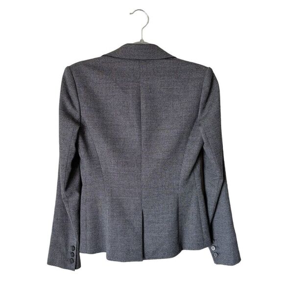 Theory Gabe Bp Portmore Wool Gray Blazer Jacket Slim Fit Size 0 - Picture 3 of 7